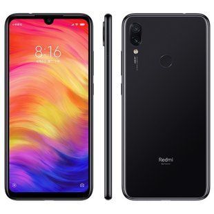 Смартфон Xiaomi Redmi Note 7 4/64GB Space Black 6.3" LTE 2 SIM Nano-SIM 4000 mAh 48 Мп+5 Мп IPS 2340x1080 2584876541234 фото