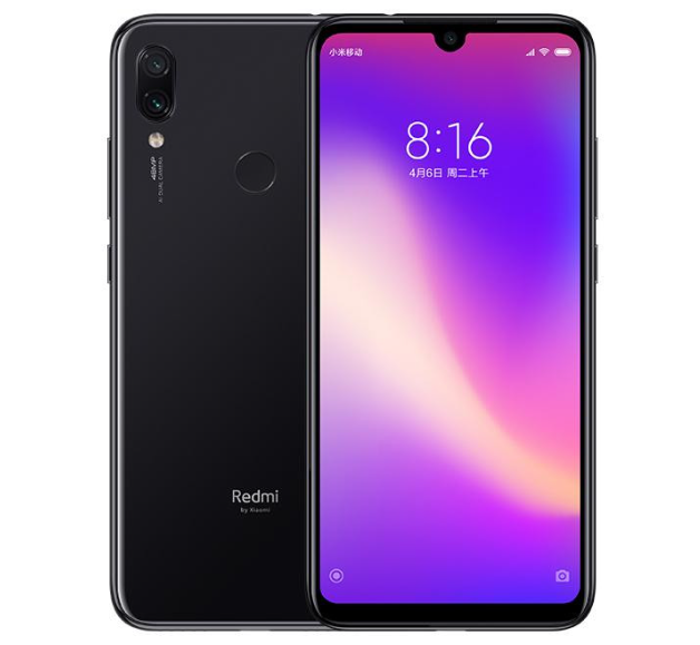 Смартфон Xiaomi Redmi Note 7 4/64GB Space Black 6.3" LTE 2 SIM Nano-SIM 4000 mAh 48 Мп+5 Мп IPS 2340x1080 2584876541234 фото